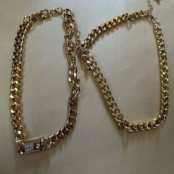 bohemian chain necklace A611 - Picture 3 of 3